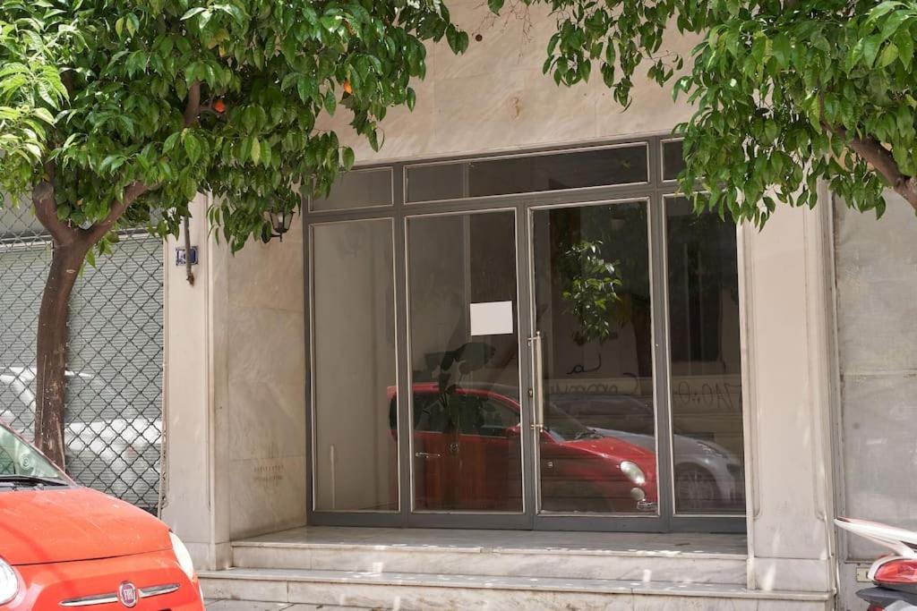 Ferienwohnung Little Gem: Modern Urban Retreat Athen Exterior foto